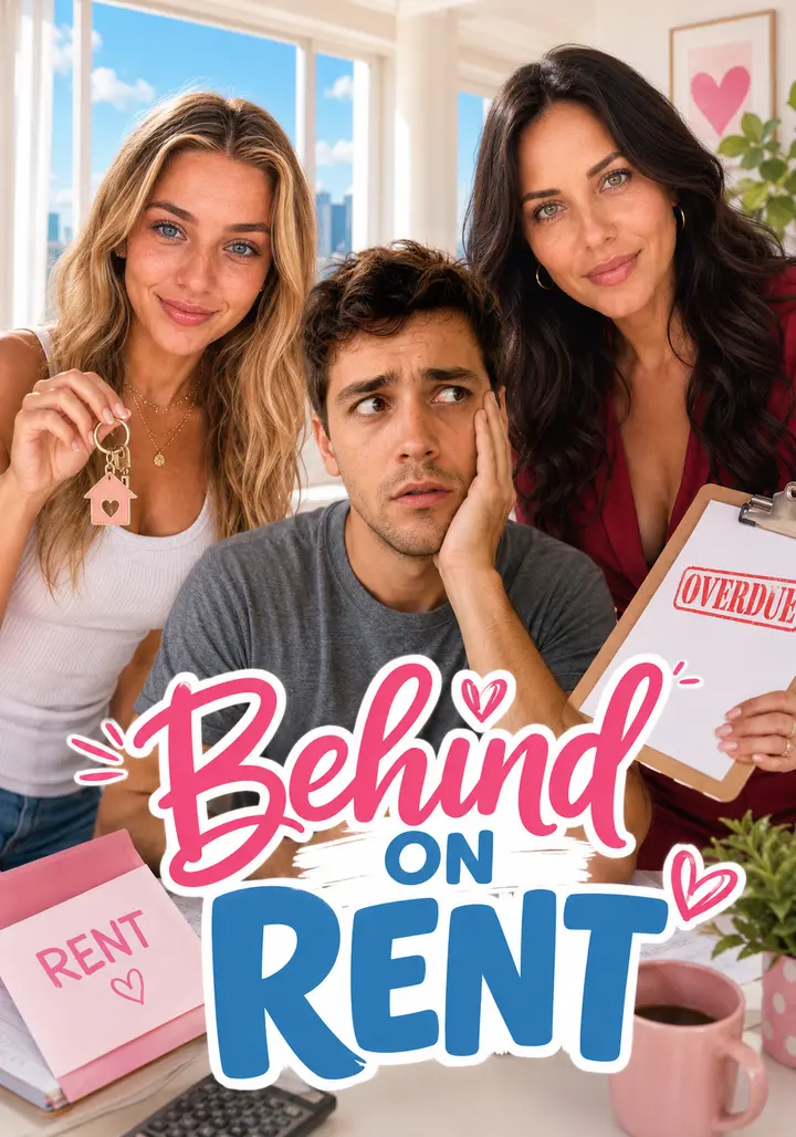 Behind on Rent poster – Candy Shorts AI series