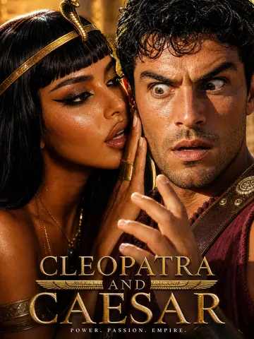 Cleopatra and Caesar poster – Candy Shorts AI series