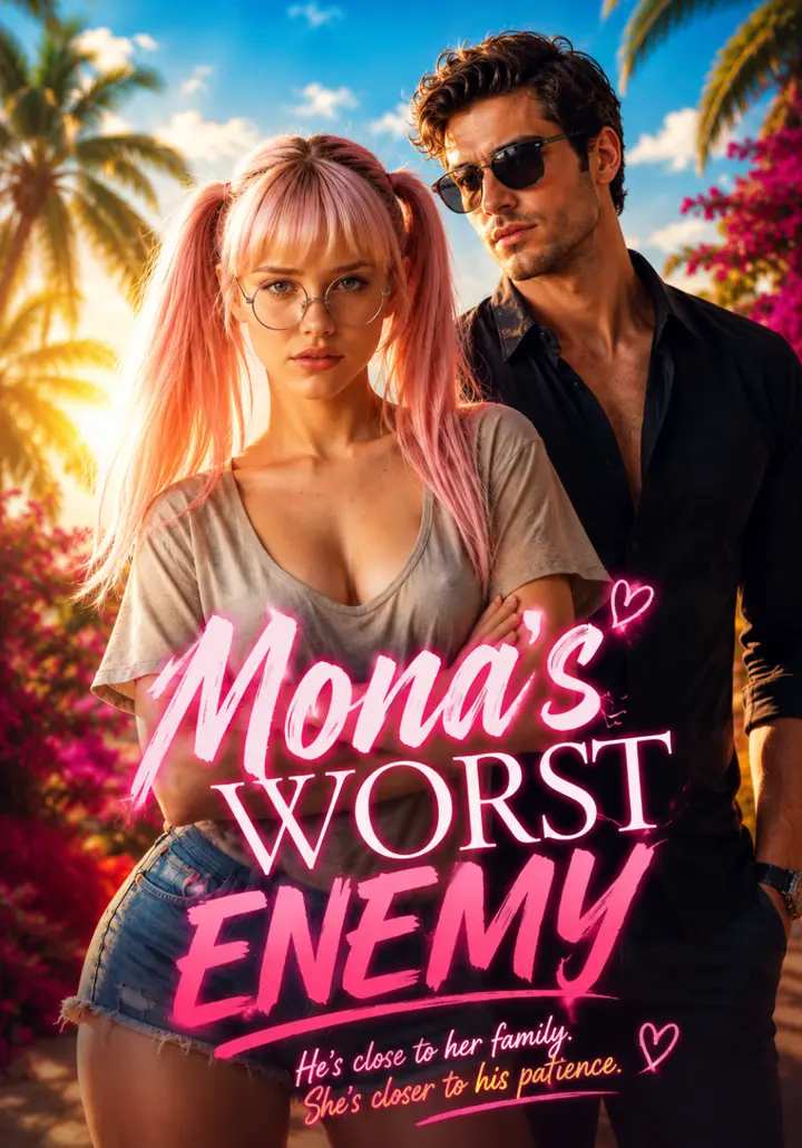 Mona's Worst Enemy poster, a 15-episode Candy Shorts stepsister series