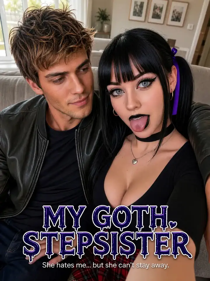 My Goth Stepsister poster – Candy Shorts AI series
