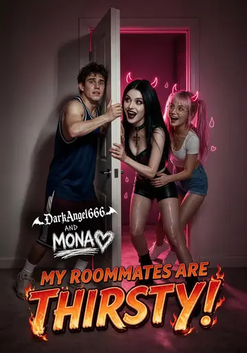 My Roommates are Thirsty! poster – Candy Shorts AI series