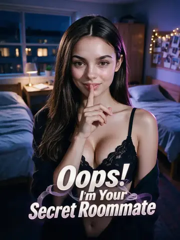 Oops! I'm Your Secret Roommate poster – Candy Shorts AI series