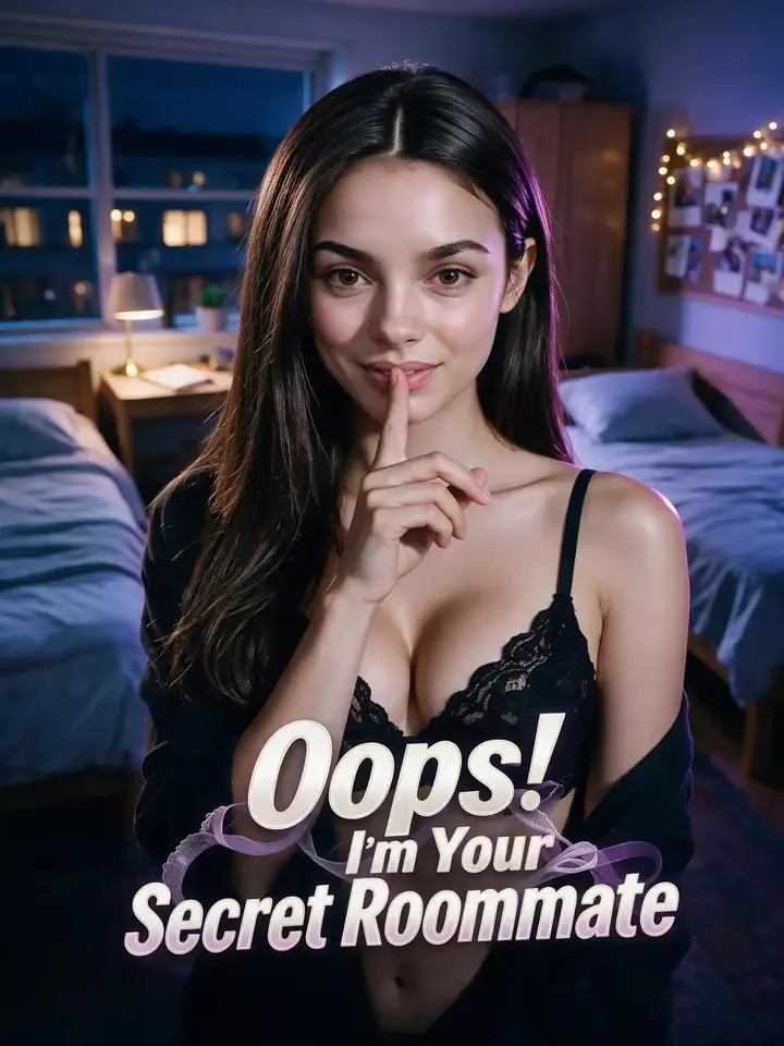 Oops! I'm Your Secret Roommate poster – Candy Shorts AI series