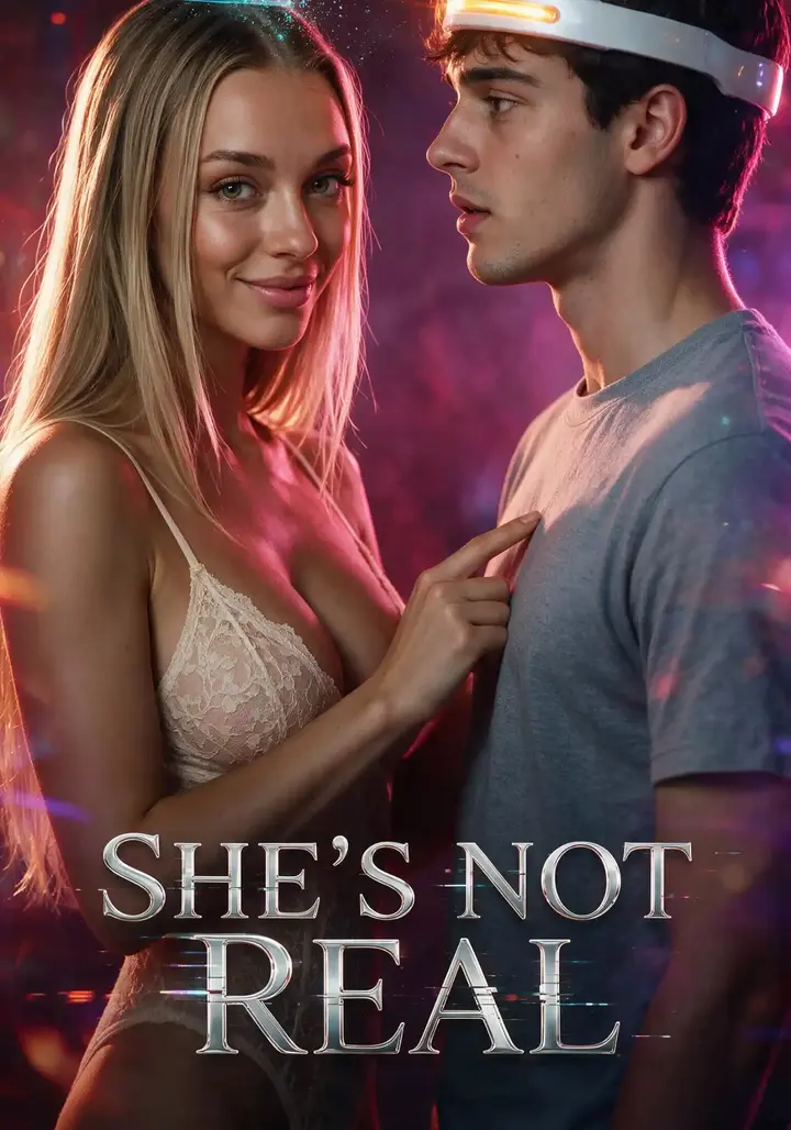She's not real poster – Candy Shorts AI series