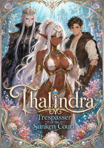 Trespasser of the Sunken Court poster – Candy Shorts AI series